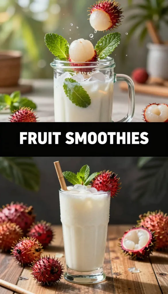 Rambutan Lychee Smoothie