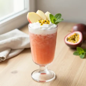 Immune-Boosting Apple Passion Fruit Smoothie for Glowing Skin