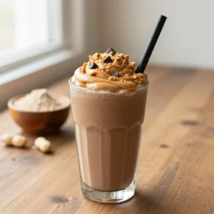 Healthy Reese's Protein Smoothie Recipe - Guilt-Free Treat