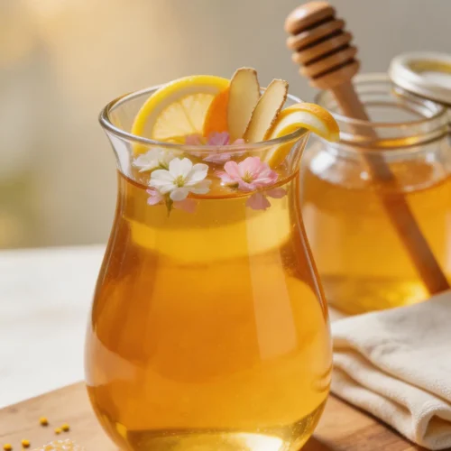 Royal Jelly Vitality Tonic Recipe for Detox Energy & Glowing Skin