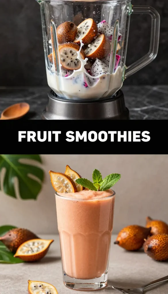 Salak Snake Fruit Smoothie