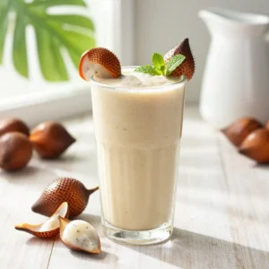 Exotic Salak Snake Fruit Smoothie for Glowing Skin