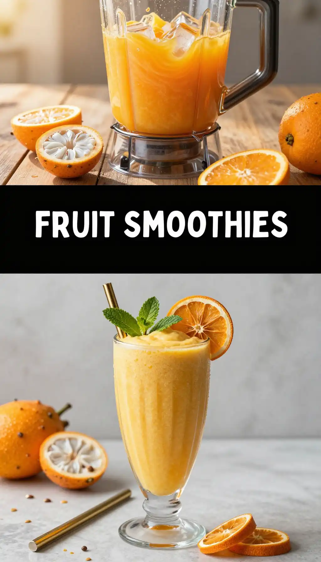 Santol Orange Smoothie pinterest pin
