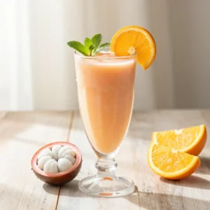 Tropical Santol Orange Smoothie - Refreshing & Healthy