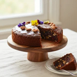 Whisky-Free Scottish Dundee Cake with Almonds Recipe
