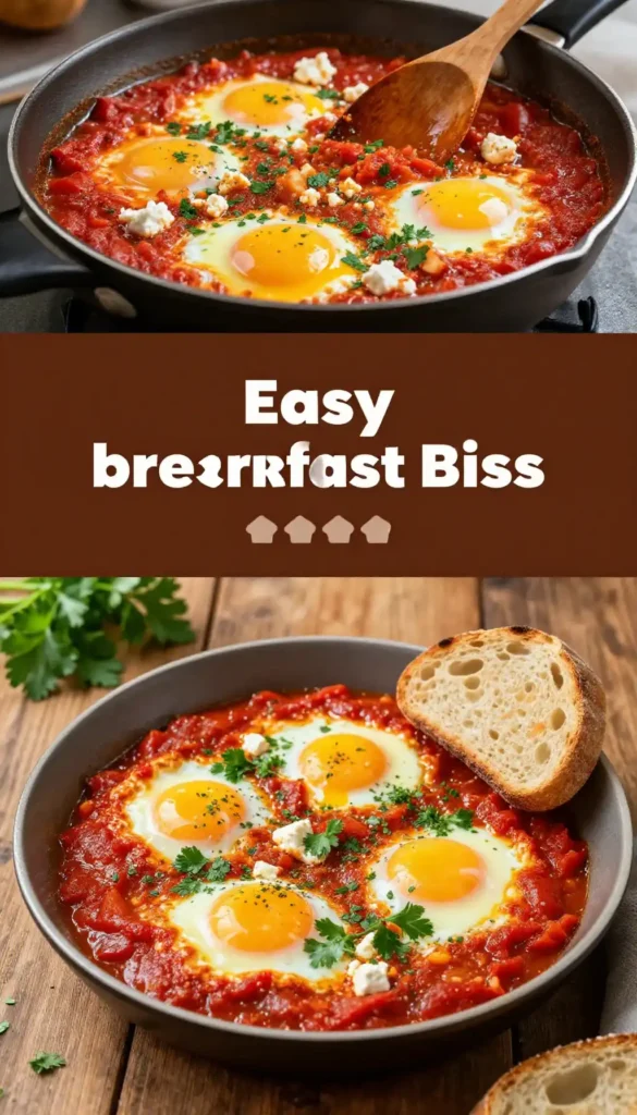 Shakshuka with Feta and Fresh Herbs