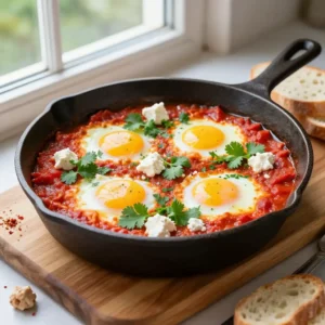 Easy One-Pan Shakshuka with Feta & Fresh Herbs