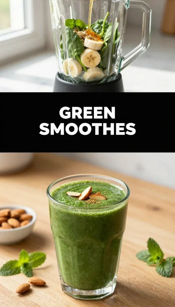 Shatavari Almond Green Smoothie