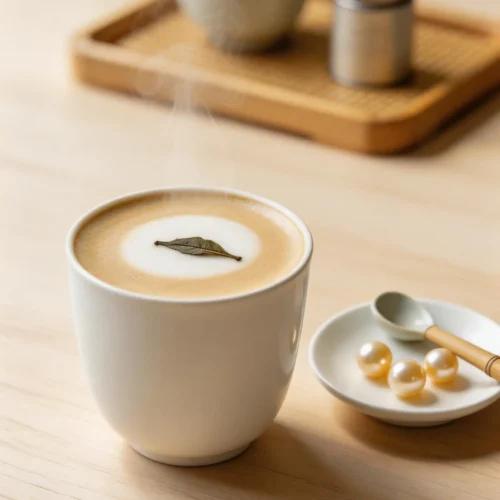 Easy Silver Needle Bai Hao Latte Recipe