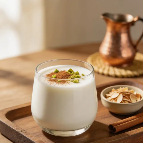 Viral One-Pan Egyptian Sobya Coconut Hot Drink