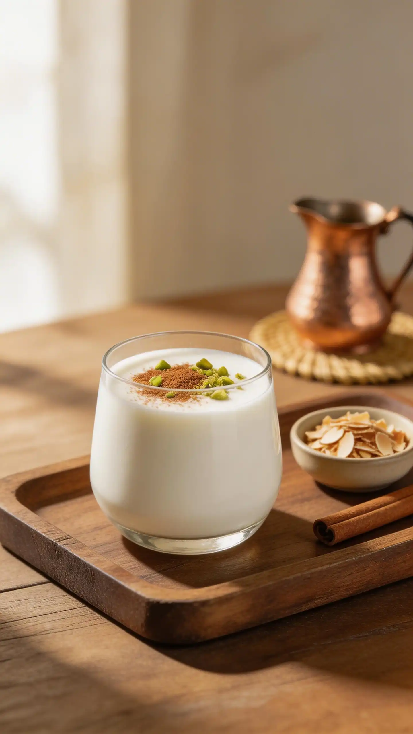 Sobya Egyptian Coconut Drink plated dish