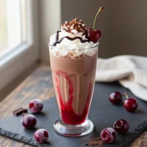 Sour Cherry Chocolate Smoothie for Weight Loss