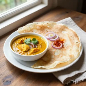 Fluffy Appam & Spicy Egg Curry | Weekend Brunch