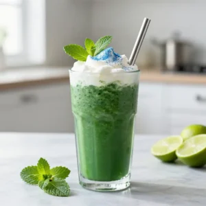 Refreshing Spirulina Mint Cooler Smoothie Recipe