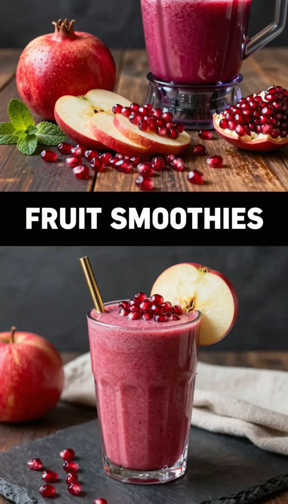 Stayman Apple Pomegranate Smoothie