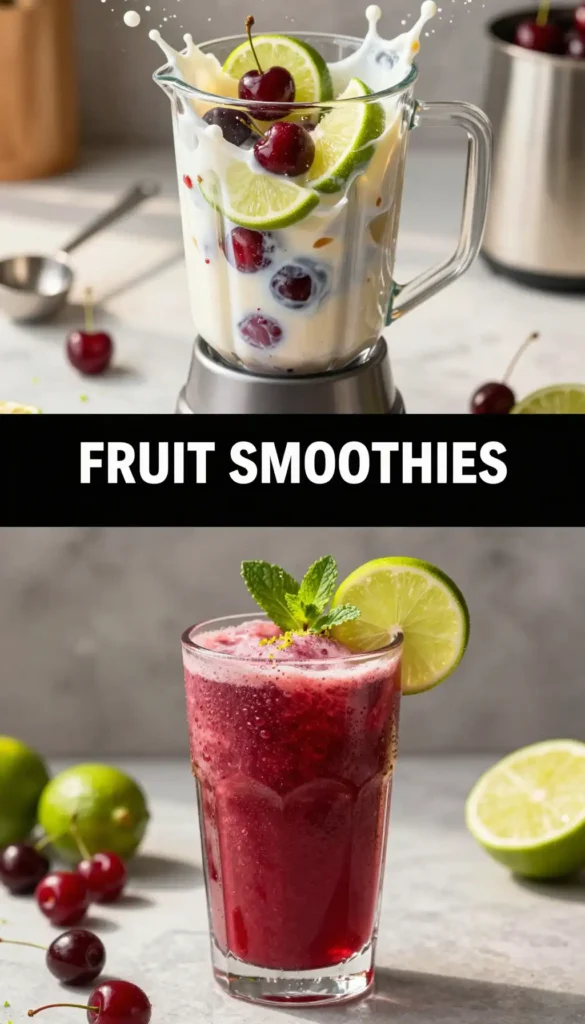 Sunburst Cherry Lime Smoothie