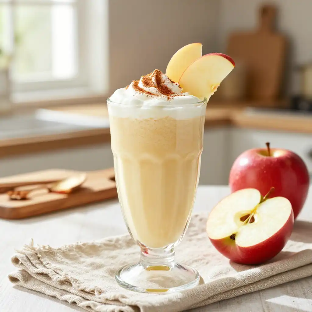 SweeTango Apple Smoothie plated dish