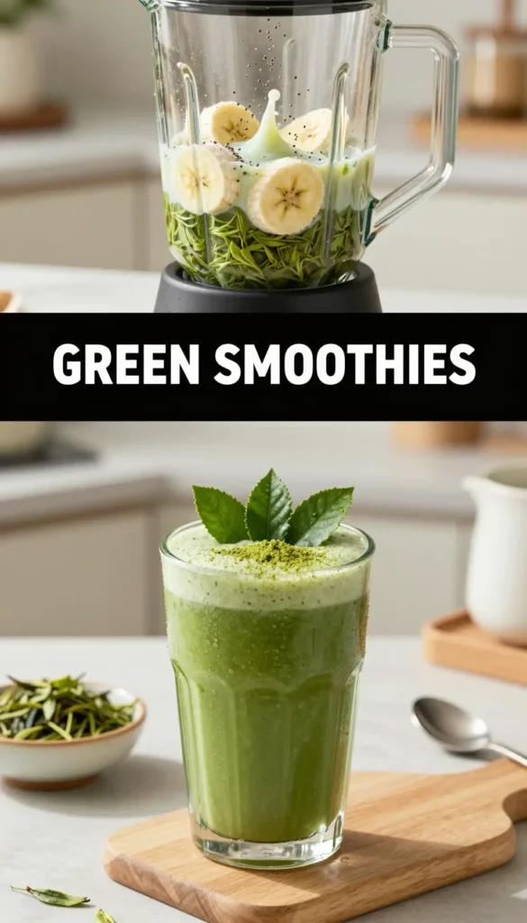 Tencha Green Tea Smoothie