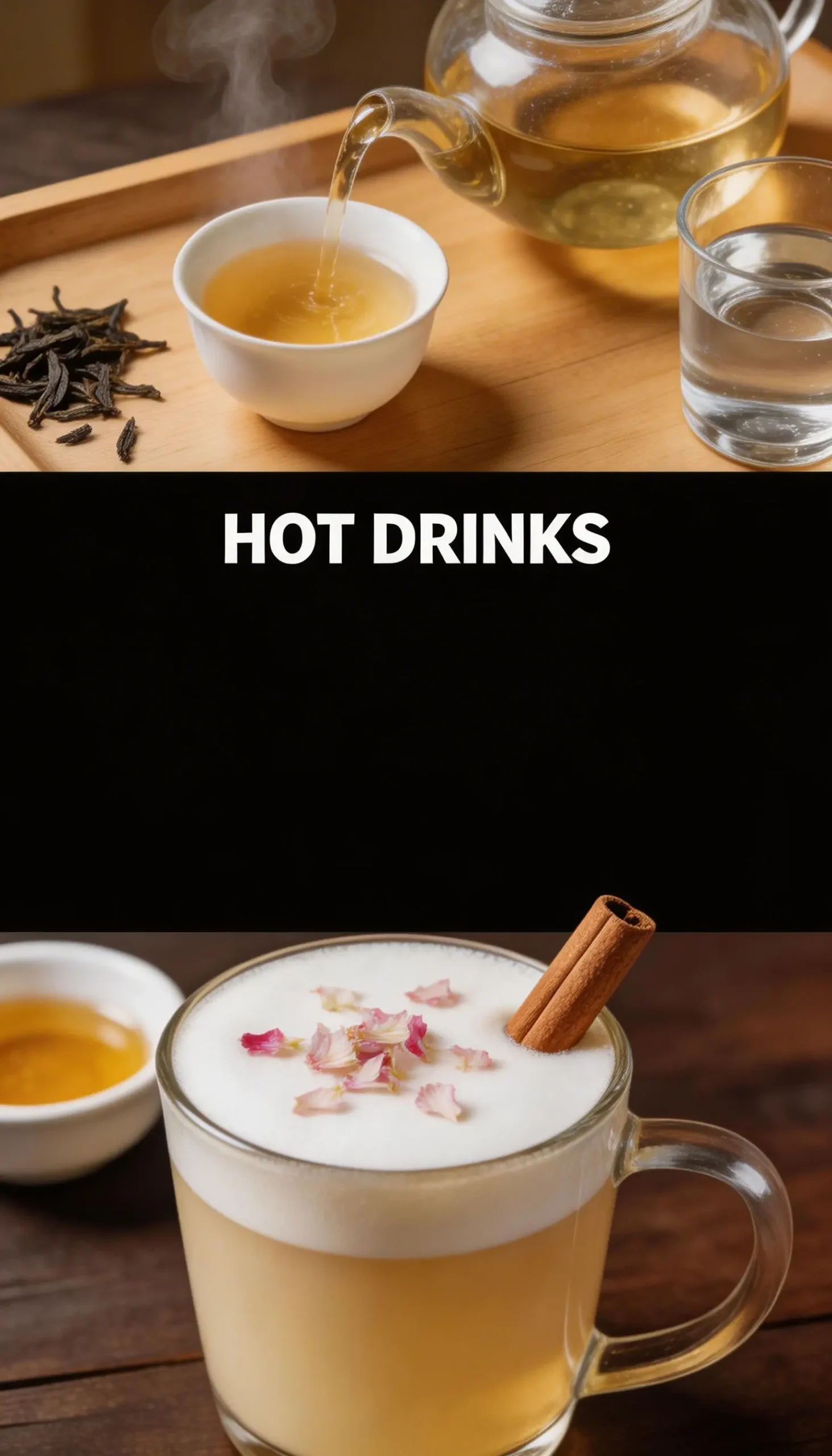 Tie Guan Yin Iron Goddess Latte pinterest pin