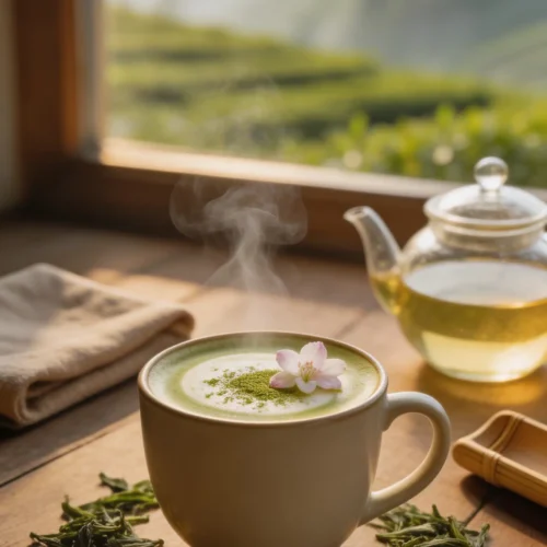Viral Tie Guan Yin Iron Goddess Latte: Creamy Floral Hot Drink
