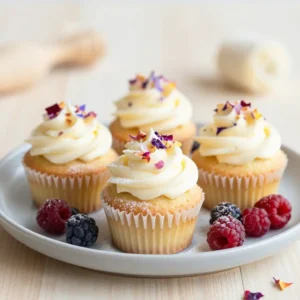 Viral TikTok Yogurt Cupcakes with Creamy Frosting