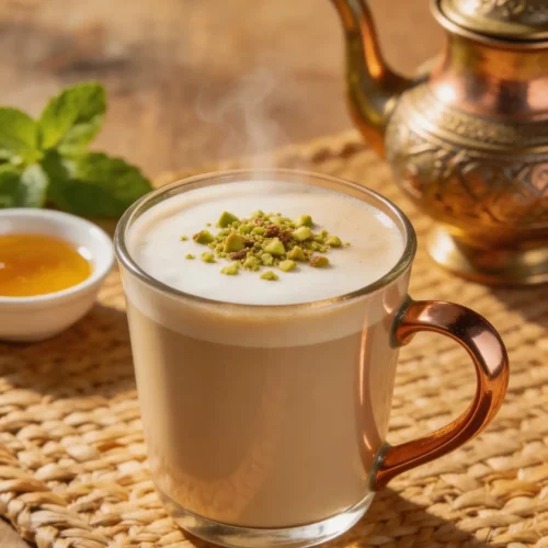 Creamy Tuareg Mint Tea Latte Recipe