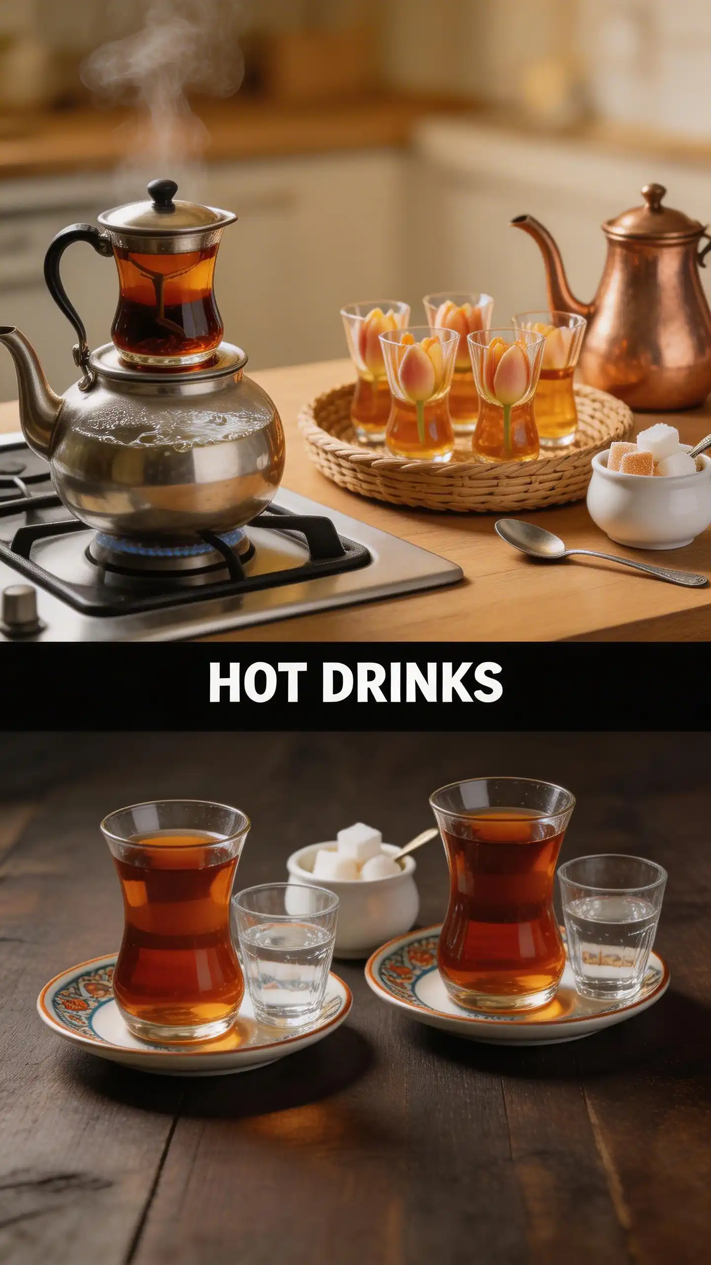 Turkish Cay Tulip Glass Tea pinterest pin