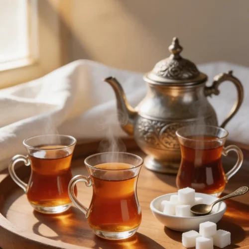 Authentic Turkish Tulip Glass Tea Brewing Tutorial