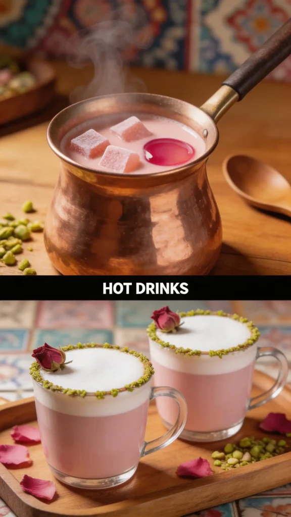 Turkish Delight Rose Latte