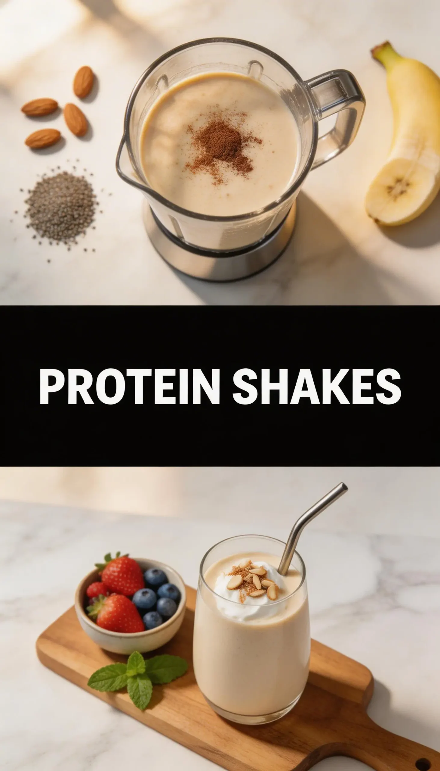 Turnover Protein Shake pinterest pin