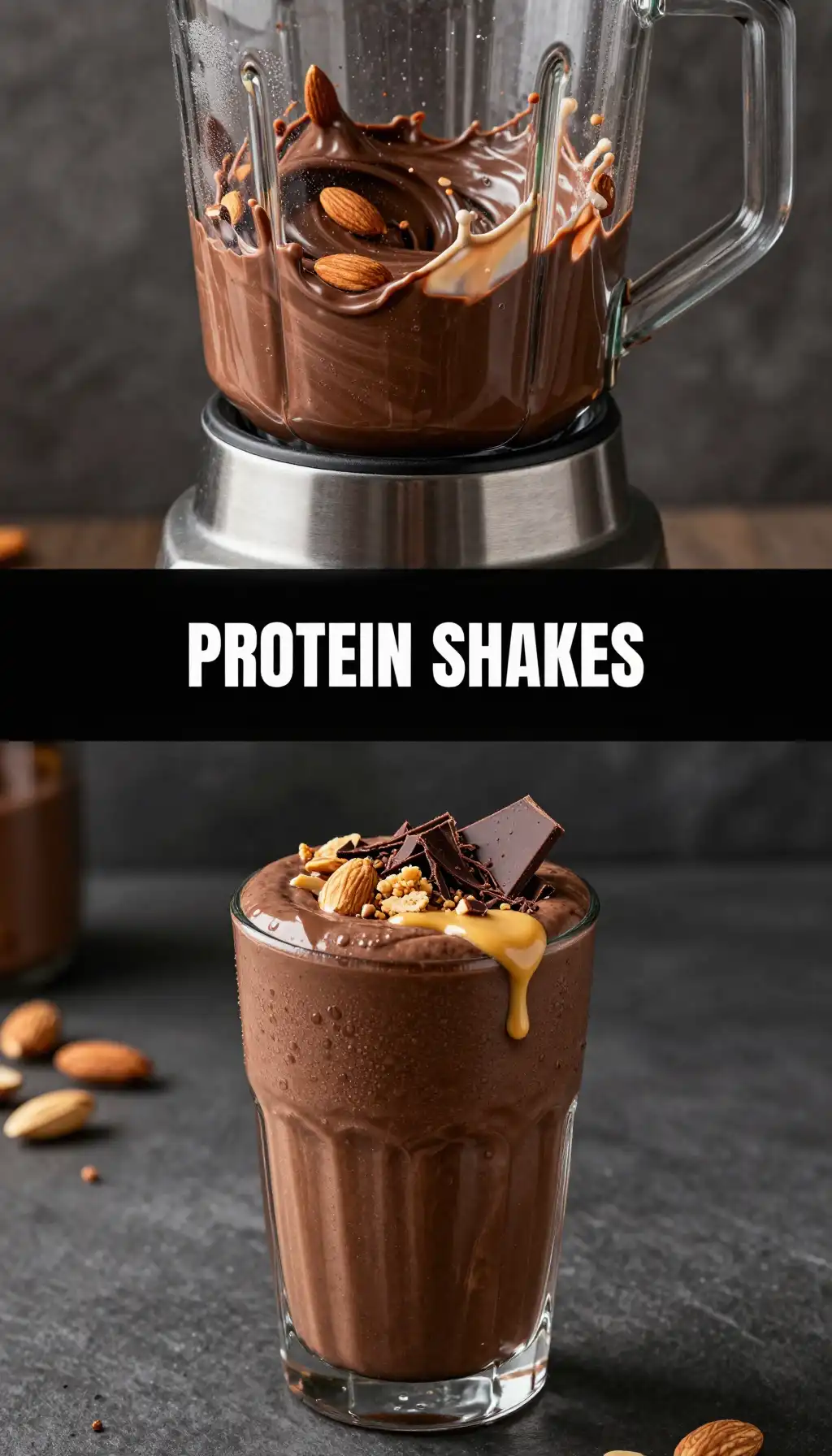 U-No Bar Protein Smoothie pinterest pin