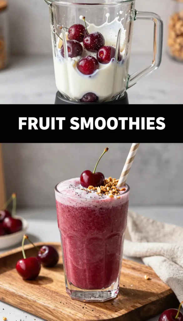 Utah Giant Cherry Smoothie