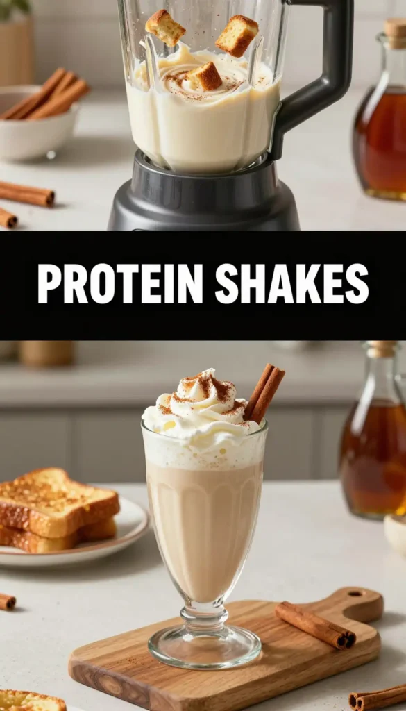 Vanilla Cinnamon French Toast Protein Shake