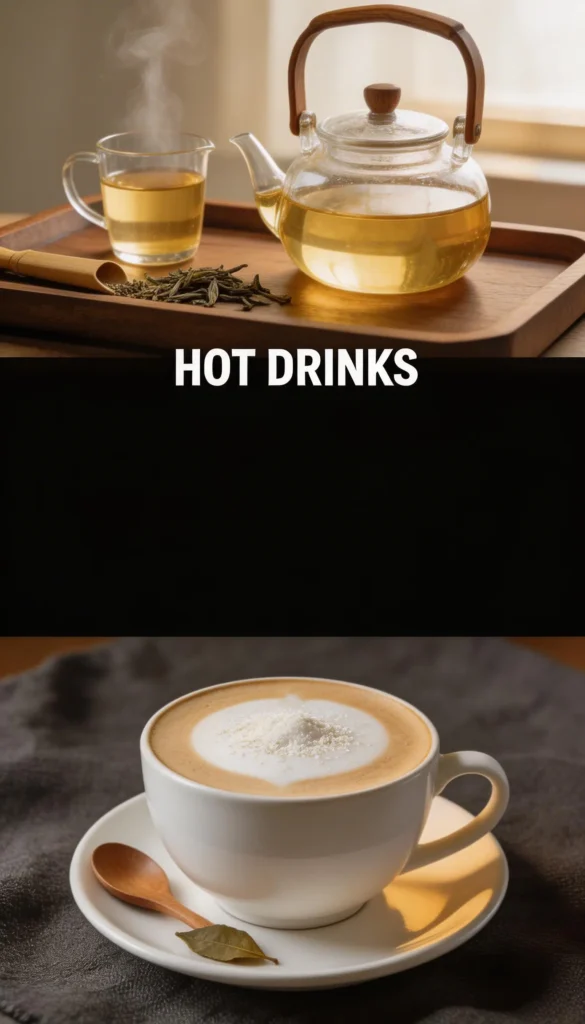 White Peony Bai Mu Dan Latte