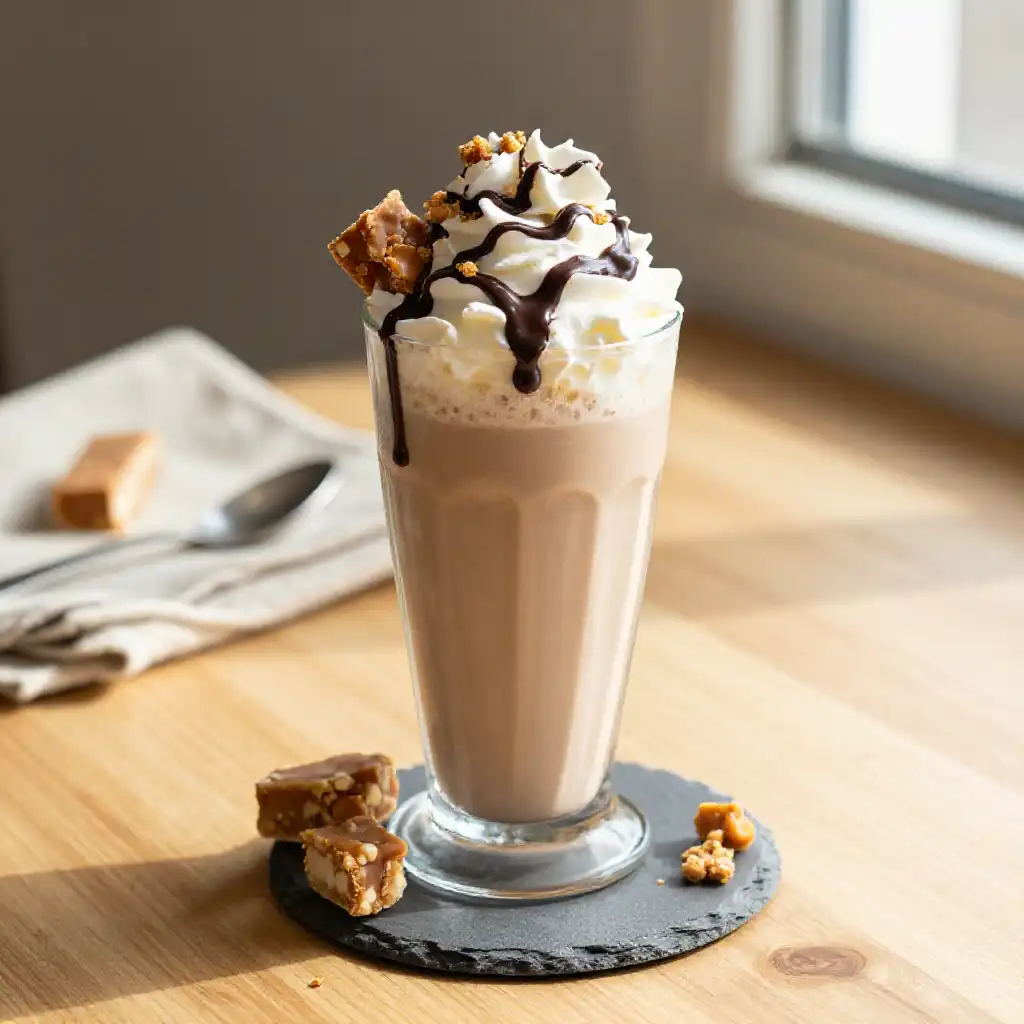 Zero Bar Protein Shake plated dish